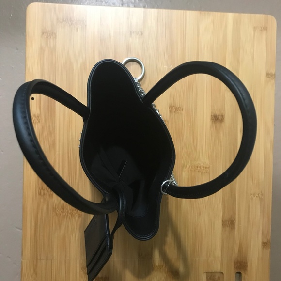 NEW ALEXANDER WANG Black Roxy Chain Mini BucketBag - Picture 6 of 8